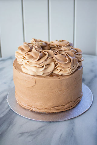 Coffee and Walnut Sponge Cake