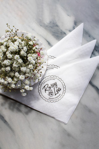 Rosey Lea Napkins (hire)