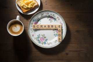 Scrabble Eggs